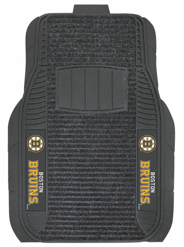 Boston Bruins Car Mats - Deluxe Set