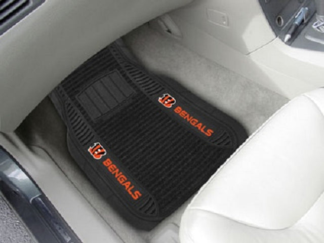 Cincinnati Bengals Car Mats Deluxe Set