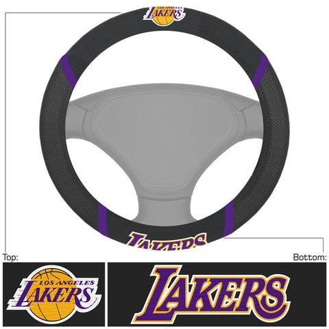 ~Los Angeles Lakers Steering Wheel Cover Mesh/Stitched~ backorder