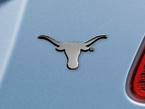 Texas Longhorns Auto Emblem Premium Metal Chrome