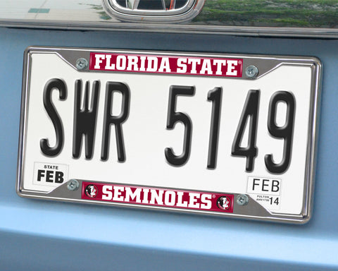 ~Florida State Seminoles Metal License Frame - FanMats - Special Order~ backorder