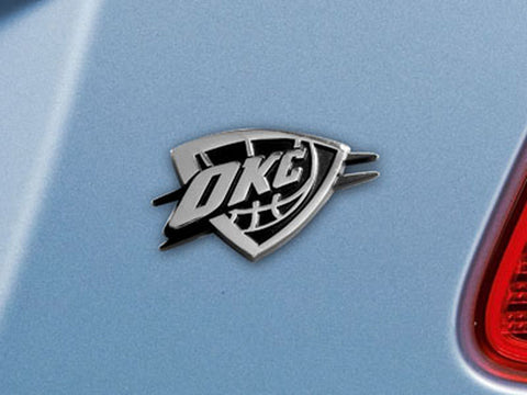 ~Oklahoma City Thunder Auto Emblem Premium Metal Chrome~ backorder