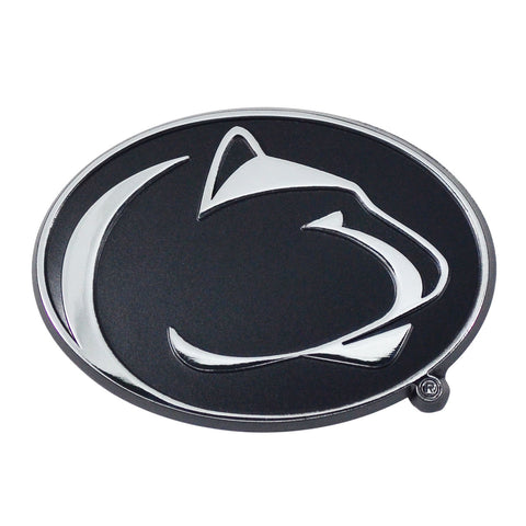 ~Penn State Nittany Lions Auto Emblem Premium Metal Chrome Special Order~ backorder
