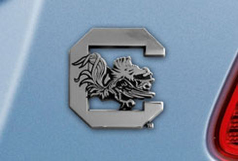 ~South Carolina Gamecocks Auto Emblem Premium Metal Chrome~ backorder