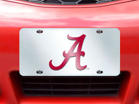 ~Alabama Crimson Tide License Plate - Inlaid - FanMats - Special Order~ backorder