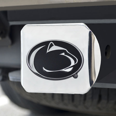 ~Penn State Nittany Lions Hitch Cover Chrome Emblem on Chrome - Special Order~ backorder