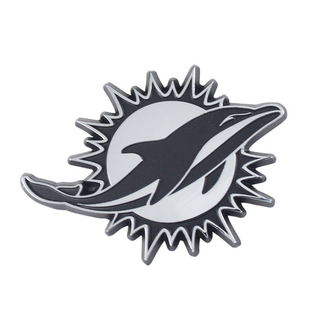 ~Miami Dolphins Auto Emblem Premium Metal Chrome~ backorder