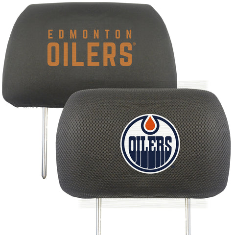 ~Edmonton Oilers Headrest Covers FanMats Special Order~ backorder