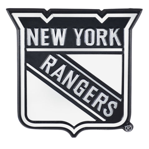 ~New York Rangers Auto Emblem Premium Metal Chrome Special Order~ backorder