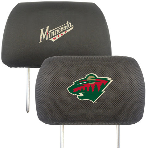 ~Minnesota Wild Headrest Covers FanMats Special Order~ backorder