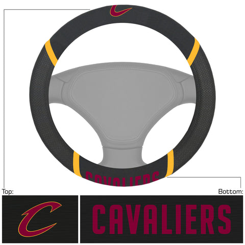 ~Cleveland Cavaliers Steering Wheel Cover Mesh/Stitched Special Order~ backorder