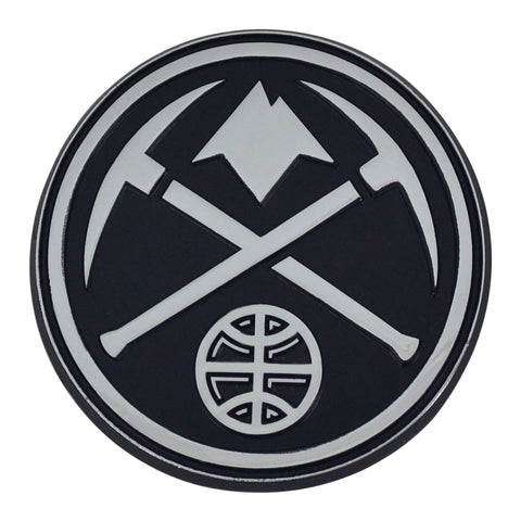 ~Denver Nuggets Auto Emblem Premium Metal Chrome Special Order~ backorder