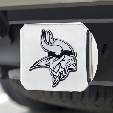 ~Minnesota Vikings Hitch Cover Chrome Emblem on Chrome - Special Order~ backorder