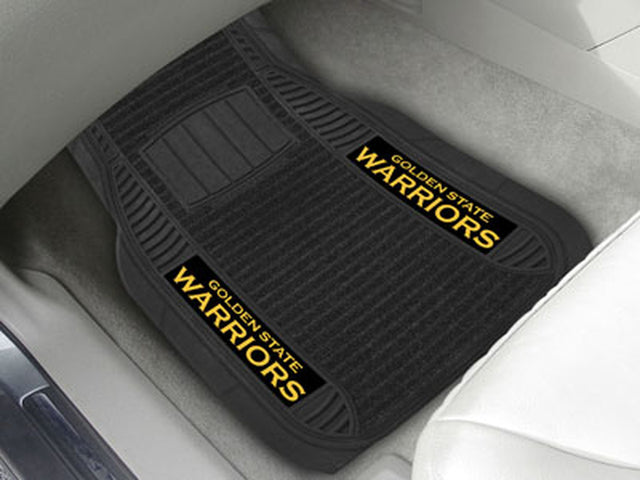 Golden State Warriors Car Mats Deluxe Set