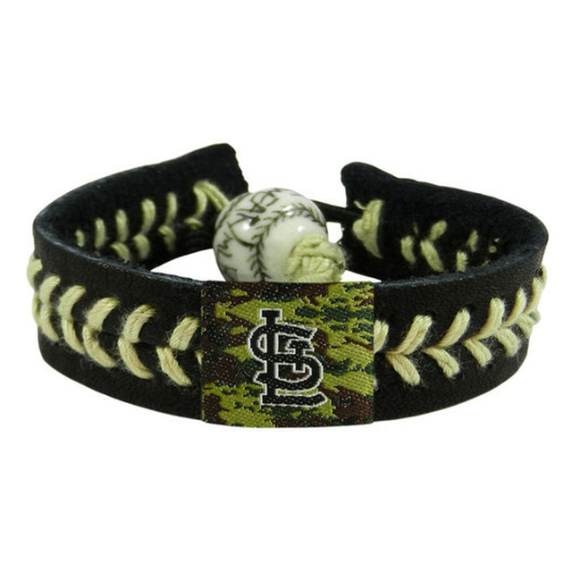 Pulsera de béisbol con estampado de camuflaje de los St. Louis Cardinals