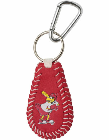 ~St. Louis Cardinals Keychain Team Color Baseball Fred Bird Mascot CO~ backorder