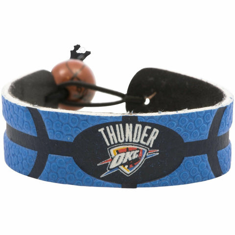 Oklahoma City Thunder Bracelet Team Color Basketball CO