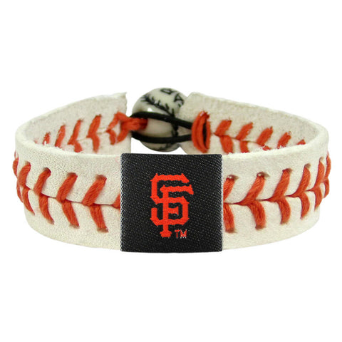 San Francisco Giants Bracelet Genuine Baseball CO