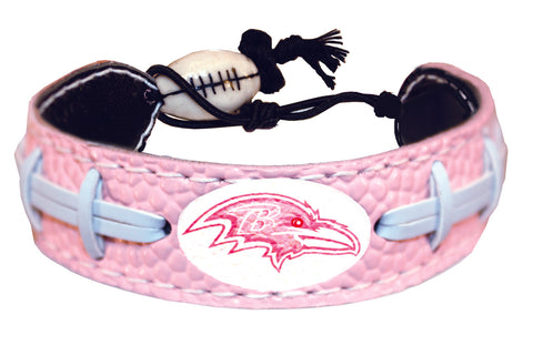 Baltimore Ravens Bracelet Pink Football CO
