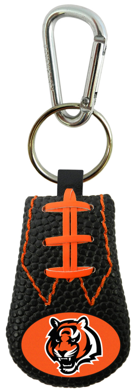 Cincinnati Bengals Keychain Team Color Football CO