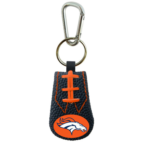 Denver Broncos Keychain Team Color Football CO