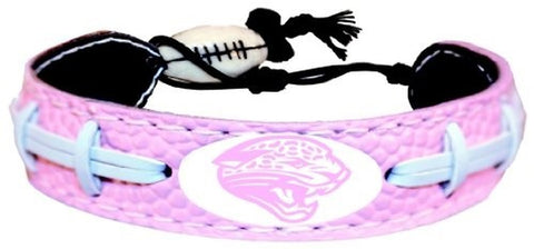 Jacksonville Jaguars Bracelet Pink Football CO