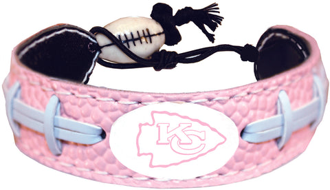 Kansas City Chiefs Bracelet Pink Football CO