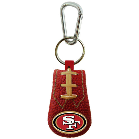 San Francisco 49ers Keychain Team Color Football CO