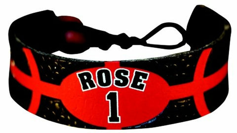 Chicago Bulls Bracelet Team Color Basketball Derek Rose Design CO
