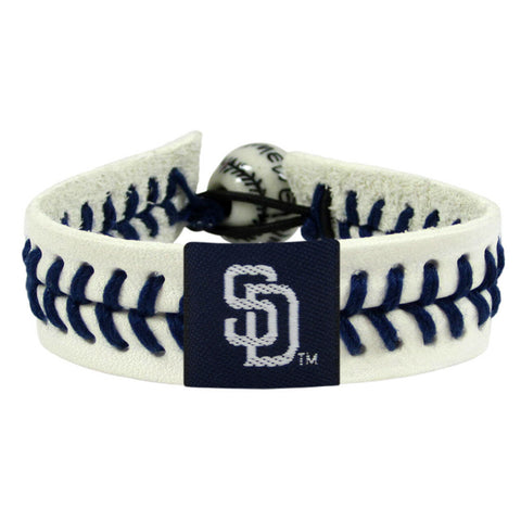 San Diego Padres Bracelet Genuine Baseball CO
