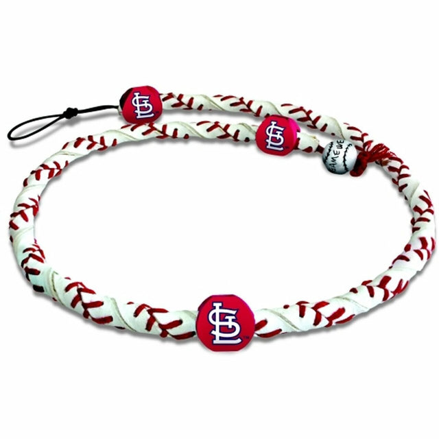 Pulsera de los St. Louis Cardinals con diseño clásico de béisbol Frozen Rope CO