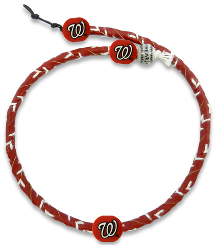 Washington Nationals Necklace Frozen Rope Team Color Baseball CO