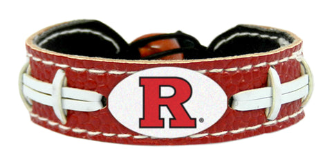 ~Rutgers Scarlet Knights Team Color Football Bracelet~ backorder