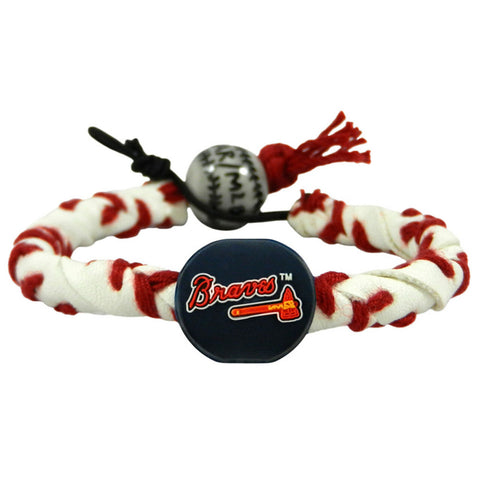 Atlanta Braves Bracelet Frozen Rope Classic Baseball Tomohawk Logo CO