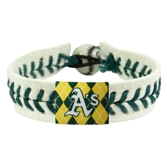 Pulsera de los Seattle Mariners con diseño de béisbol auténtico de Argyle CO