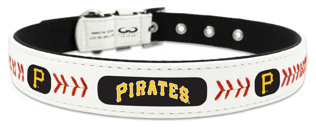 Pittsburgh Pirates Classic Leather Small Baseball Collar