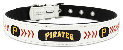 ~Pittsburgh Pirates Classic Leather Small Baseball Collar~ backorder