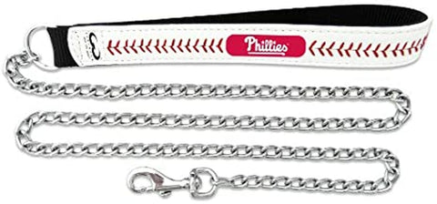 ~Philadelphia Phillies Pet Leash Frozen Rope Chain Baseball Size Medium~ backorder