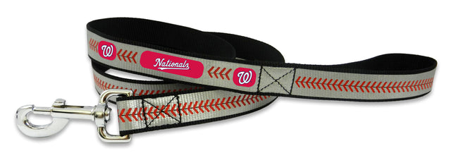 Washington Nationals Reflective Baseball Leash - L