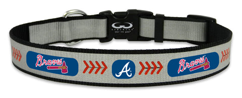 ~Atlanta Braves Reflective Medium Baseball Collar~ backorder