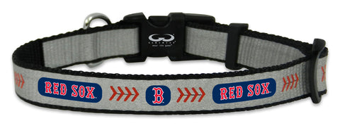Boston Red Sox Pet Collar Reflective Baseball Size Toy CO