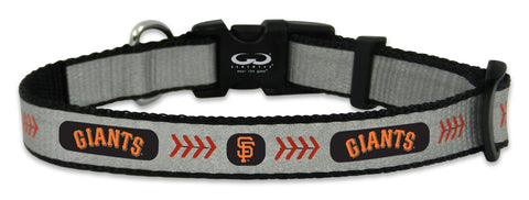 San Francisco Giants Pet Collar Reflective Baseball Size Small CO