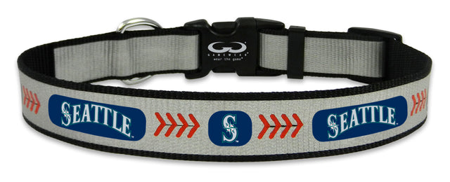 Seattle Mariners Reflective Medium Baseball Collar