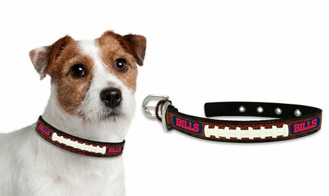 ~Buffalo Bills Pet Collar Leather Size Small CO~ backorder