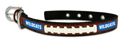 Kentucky Wildcats Pet Collar Classic Football Leather Size Small CO