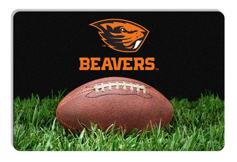 ~Oregon State Beavers Classic Football Pet Bowl Mat - L~ backorder