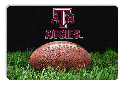 ~Texas A&M Aggies Classic Football Pet Bowl Mat - L~ backorder