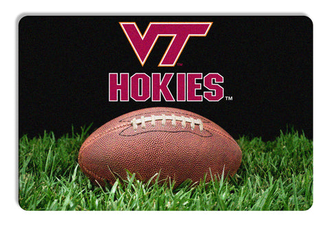 ~Virginia Tech Hokies Classic Football Pet Bowl Mat - L~ backorder
