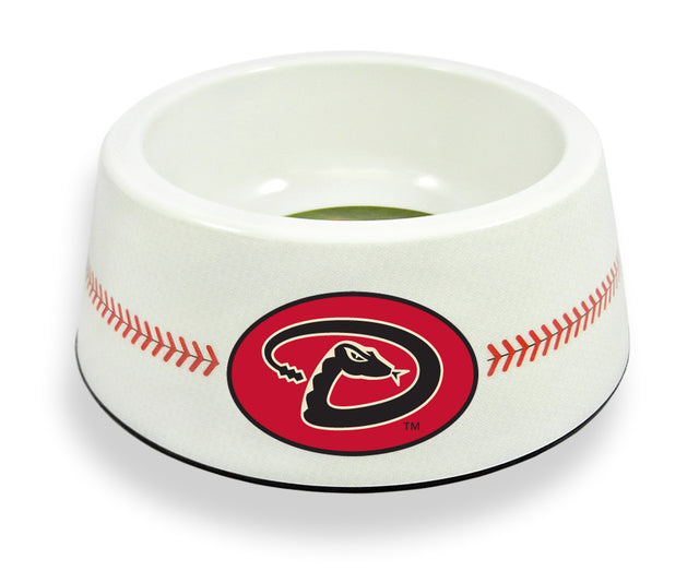 Arizona Diamondbacks Classic Baseball Pet Bowl