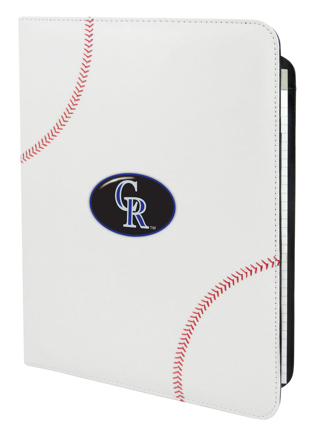 Colorado Rockies Classic Baseball Portfolio - 8.5 in x 11 in